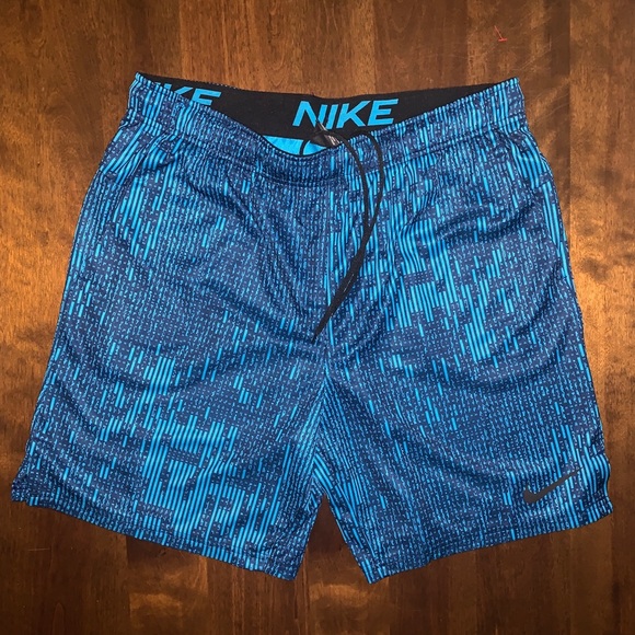 blue nike shorts mens